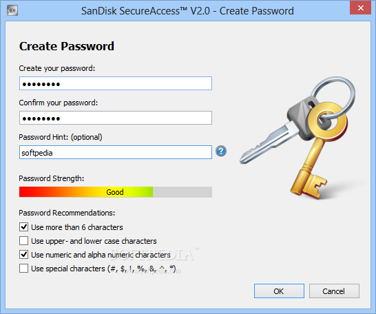 Sandisk secure access alternative